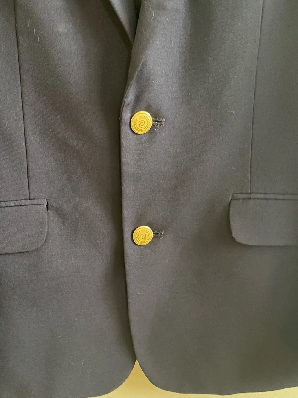 Boy's Chaps by Ralph Lauren Dark Navy Blazer  Sz 12 Reg